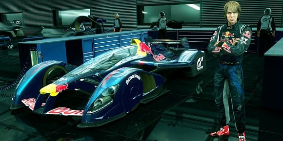 Today the publisher's revealed the Red Bull X1 prototype car