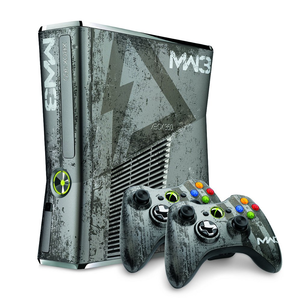 Xbox 360 limited edition Modern Warfare 3 console announced  Gematsu