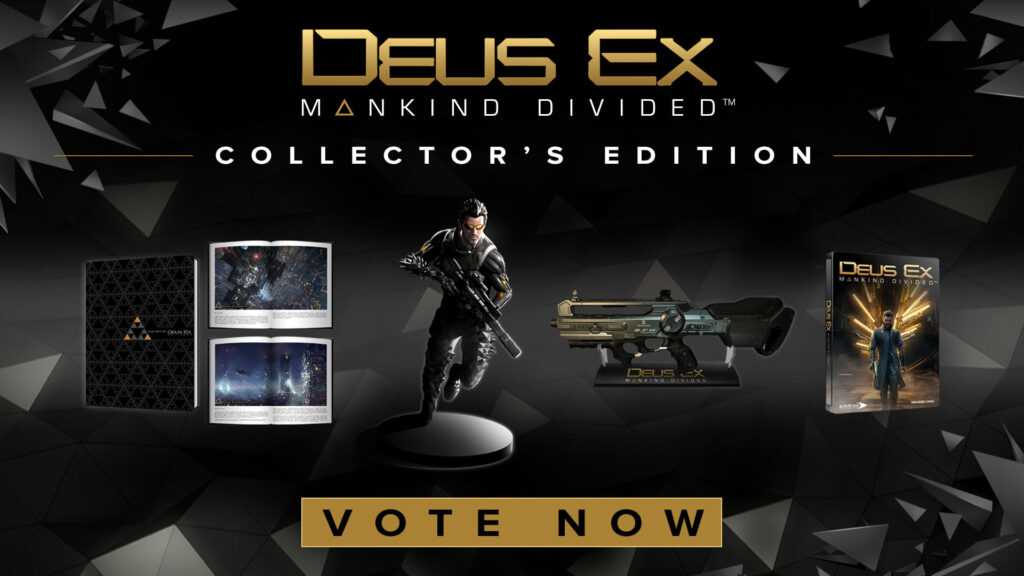 Deus Ex Mankind Divided Fan Driven Collectors Edition Announced Gematsu