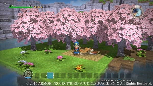 Dragon Quest Builders Cherry Blossoms
