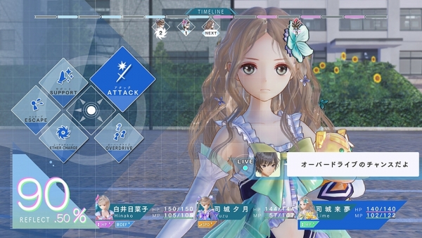 รายละเอียดและตัวละครเพิ่มเติมของเกมส์ Blue Reflection