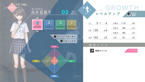 Blue Reflection ปล่อยรายละเอียดและโบนัสเทรลเลอร์