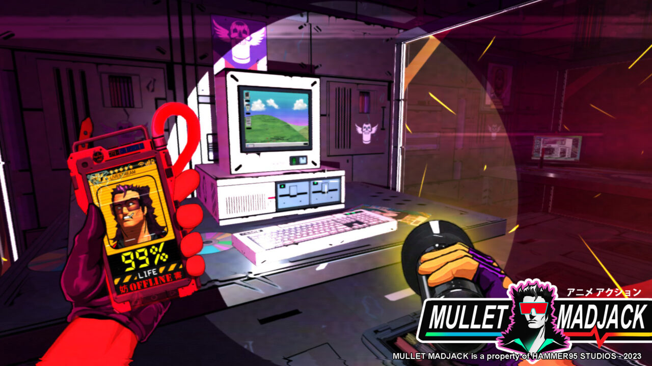 Anime Inspired Fast Paced First Person Shooter Mullet Mad Jack