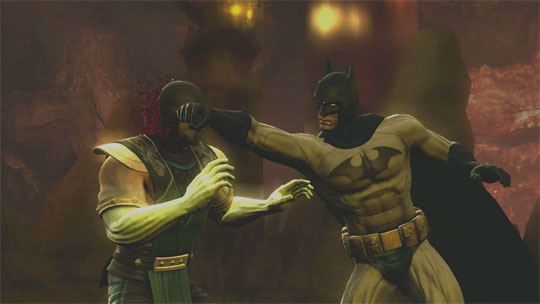 Mortal Kombat vs. DC Universe Fatality Sub-Zero 