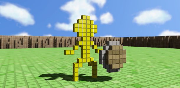 3d dot game heroes