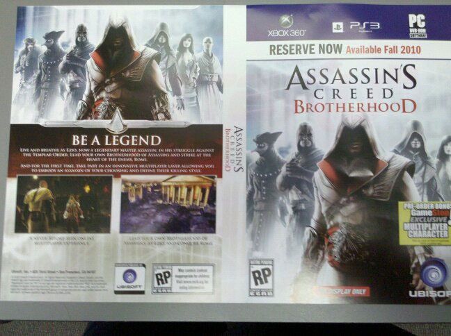  NEW Assassin's Creed 2 PS3 (Videogame Software