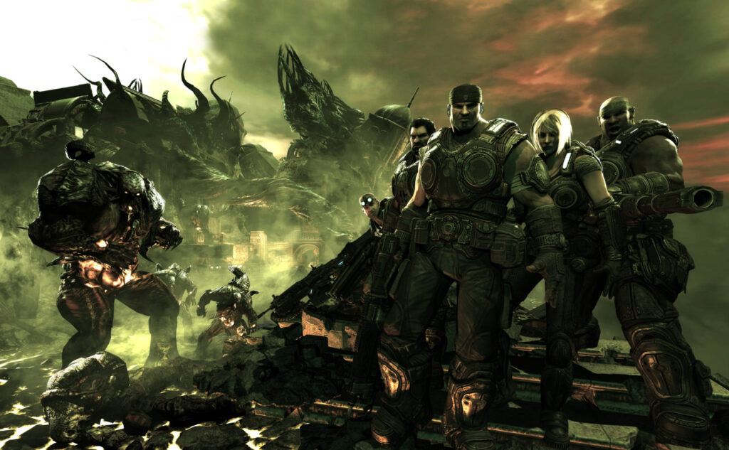 New Gears of War 3 screenshots are fit for models - Gematsu