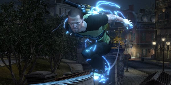 Off-screen InFAMOUS 2 Gameplay Pits Cole Against Huge Boss - Gematsu