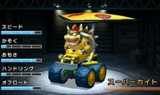 mario kart 3ds characters