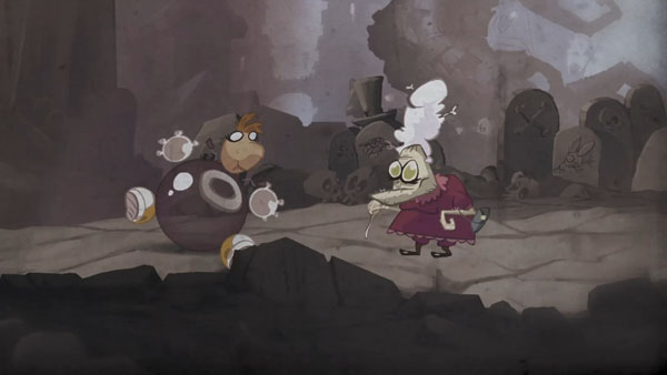 Land of the Livid Dead in Rayman Origins