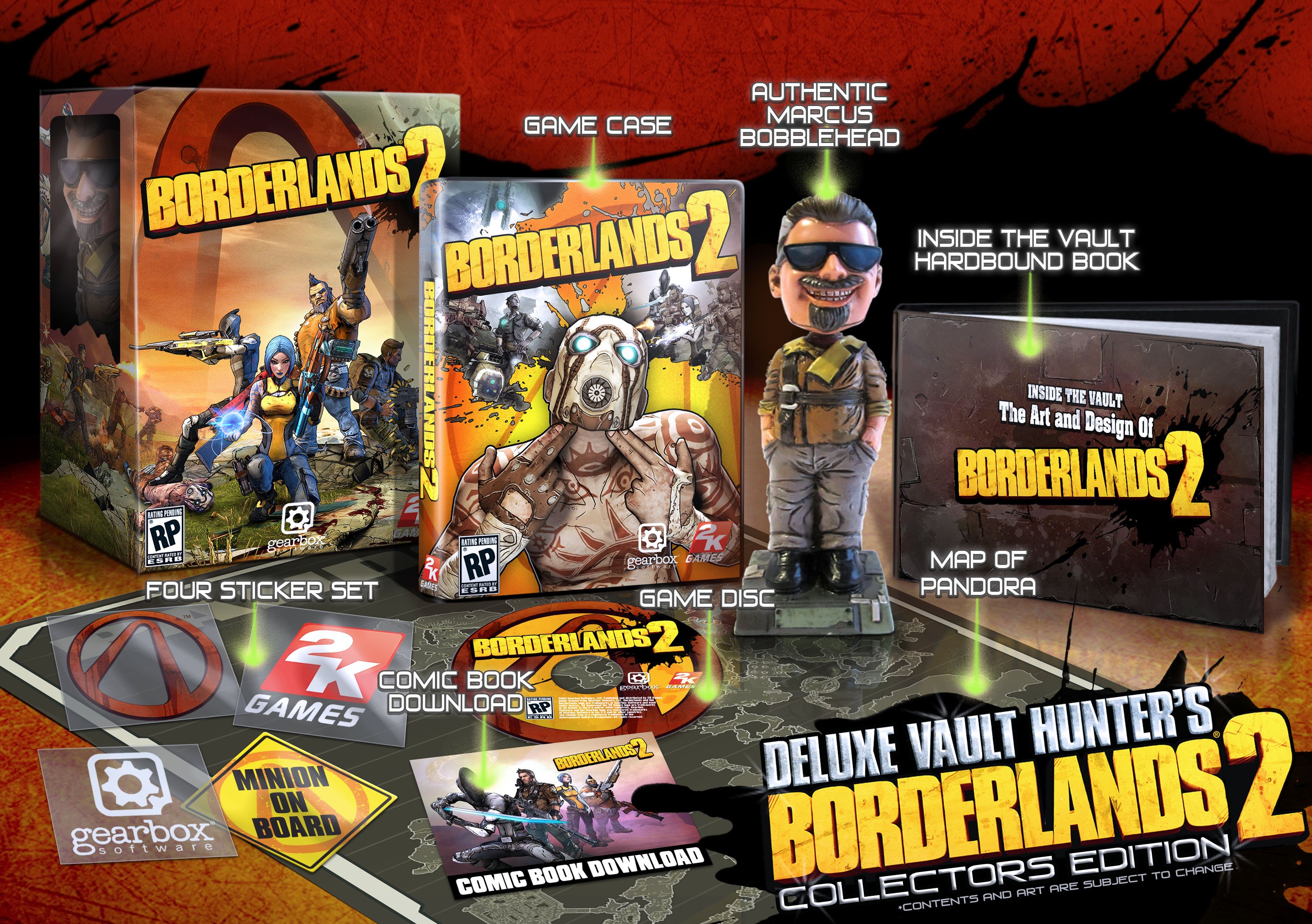 Borderlands 2 limited editions, pre-order bonuses announced - Gematsu