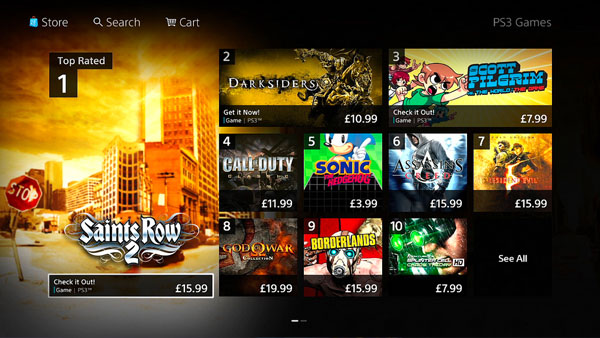New PlayStation Store live in Europe 