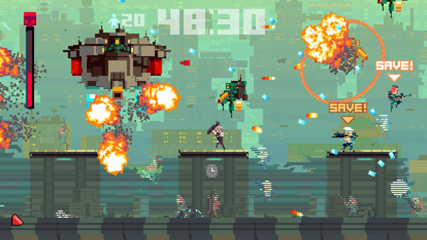 Super Time Force six-minute gameplay video - Gematsu