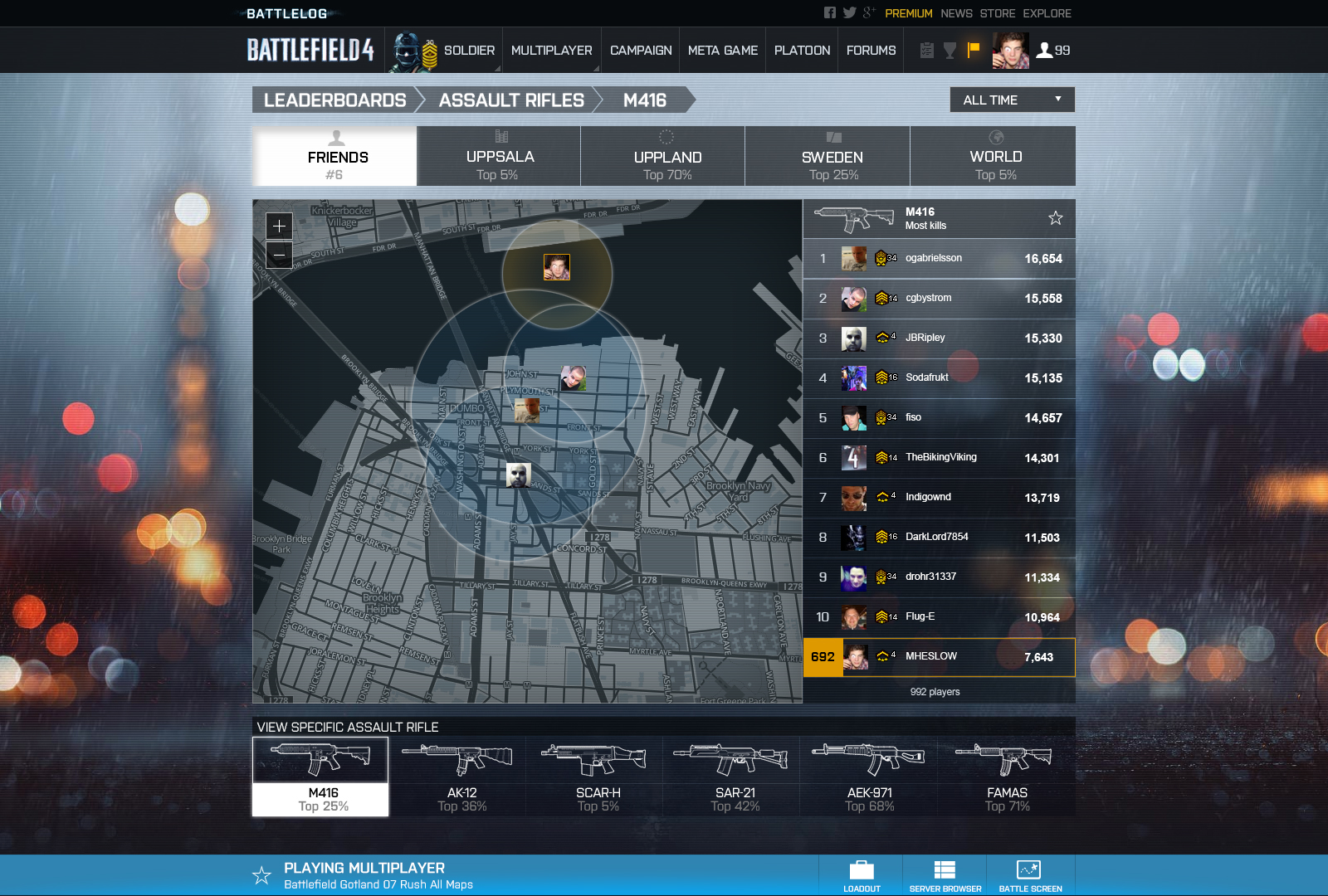 Battlefield 4 Preview - DICE Details Battlelog Improvements In Battlefield 4  - Game Informer
