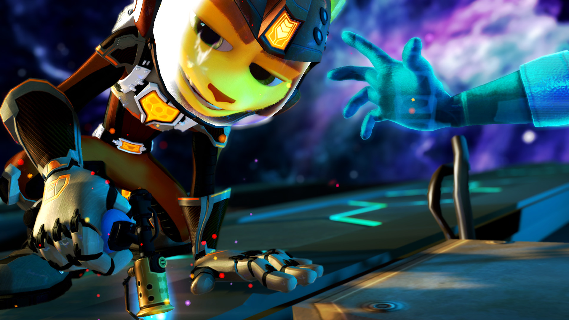 ratchet and clank into the nexus wallpaper