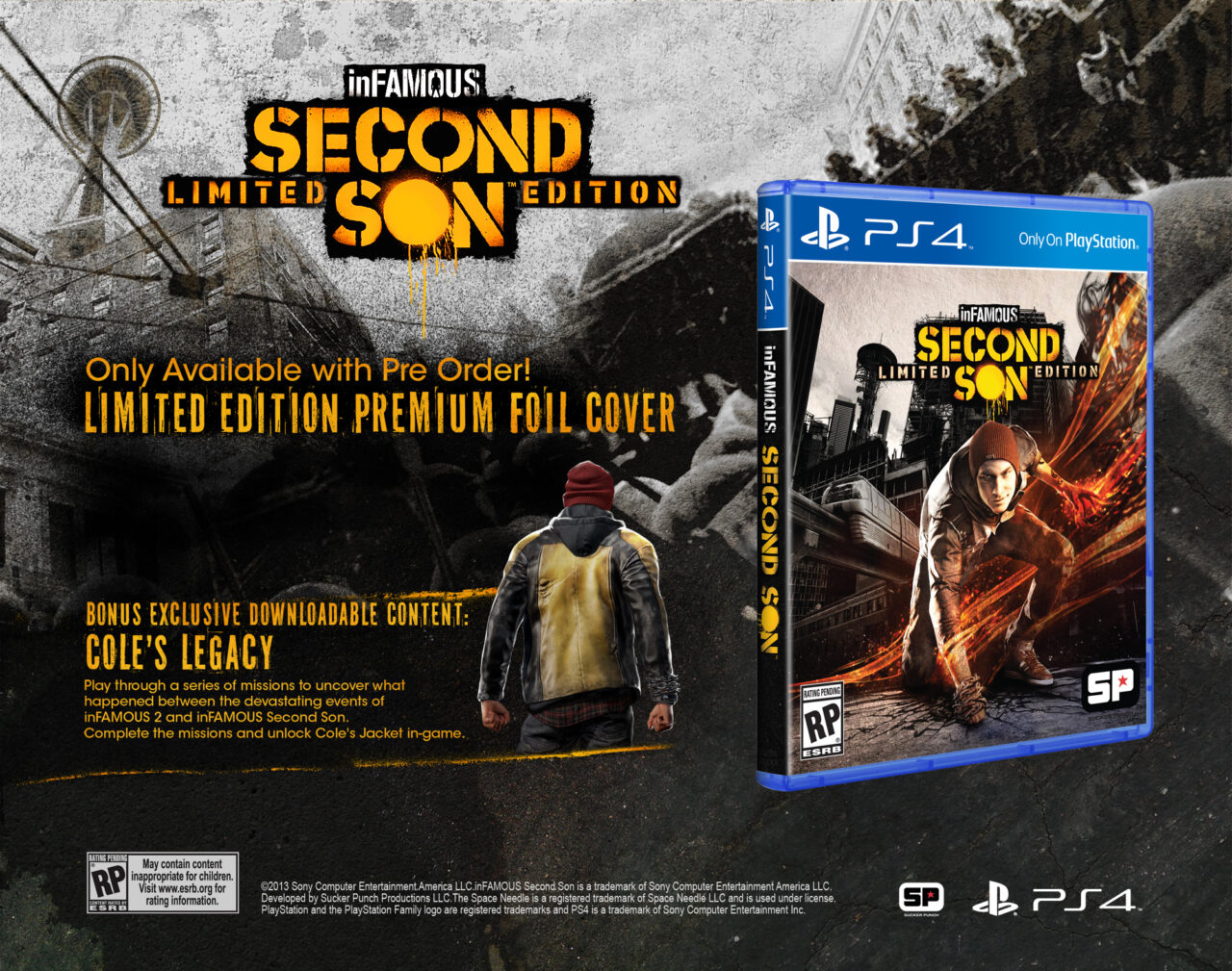 InFAMOUS: Second Son Special Editions Announced - Gematsu