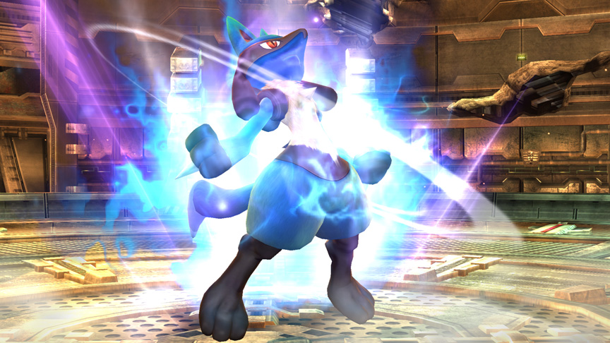 mega lucario super smash bros