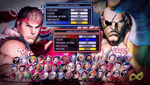 Todos os Personagens do Street Fighter IV Arcade Edition JUNHO 2020 cada 