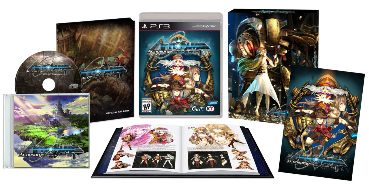 Ar nosurge U.S. limited edition announced - Gematsu