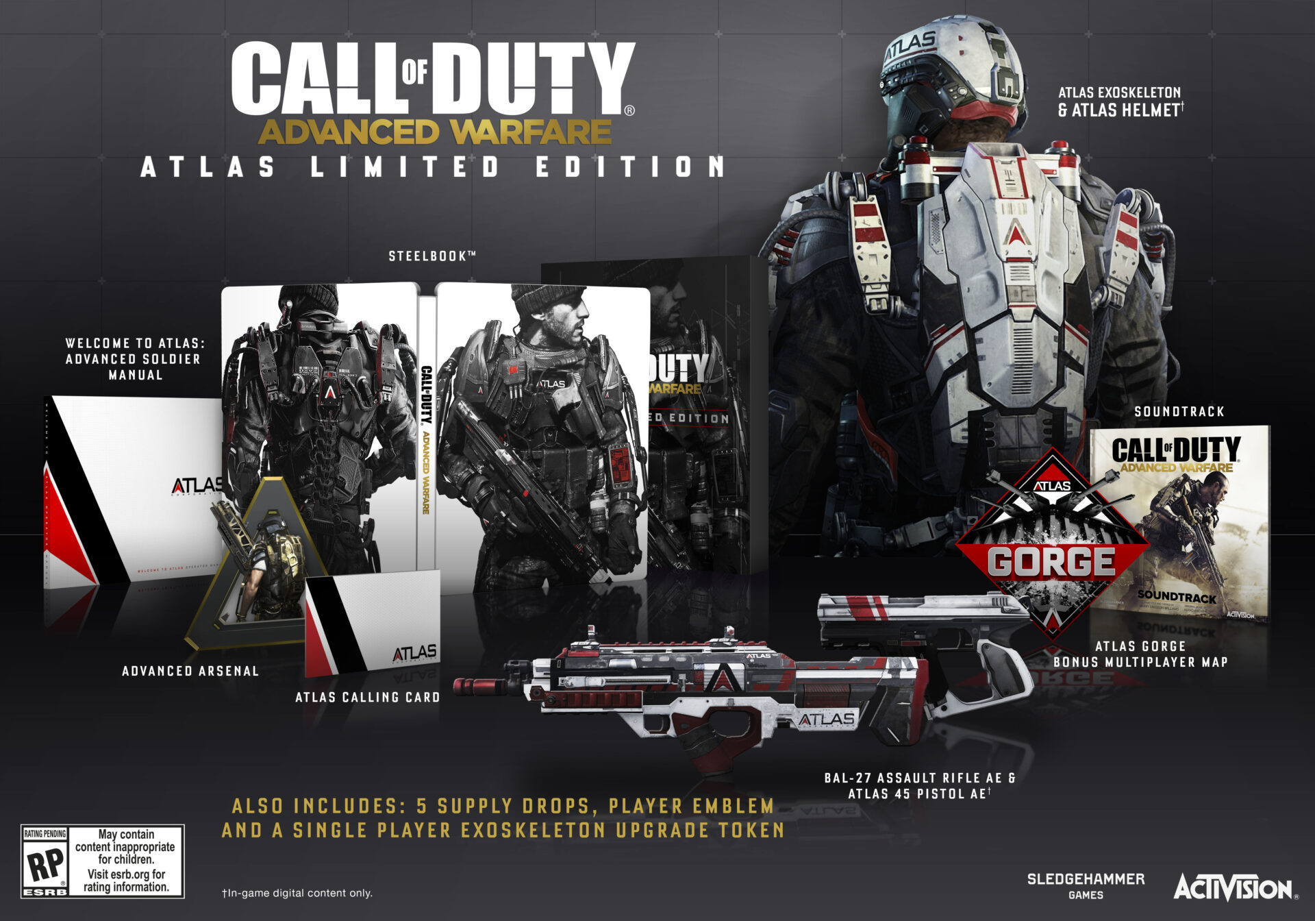 Call of Duty: Advanced Warfare limited editions announced - Gematsu