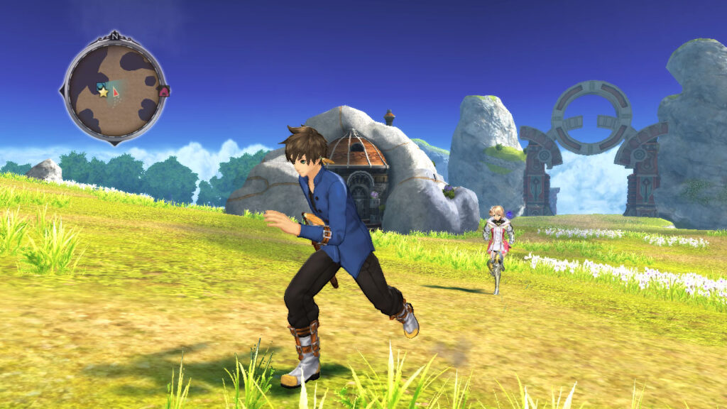 Tales of Zestiria screenshots show Maltran, Bartlow, map actions, real ...