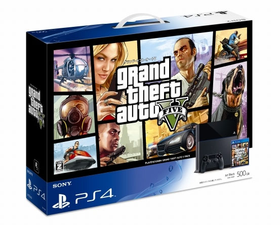 PlayStation 4 Grand Theft Auto V bundle announced for Japan - Gematsu