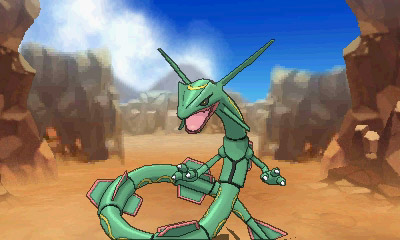 A Closer Look At Mega Rayquaza In Pokémon Omega Ruby And Alpha Sapphire -  Siliconera