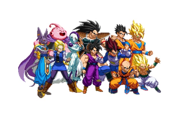 dragon ball z extreme butoden character