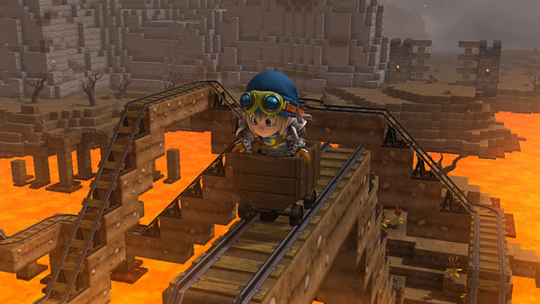 Dragon Quest Builders details Myra continent rail cars Gematsu