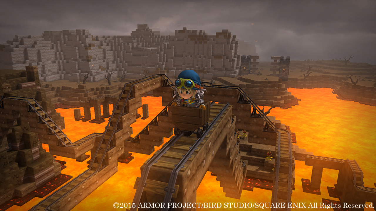 Dragon Quest Builders details Myra continent rail cars Gematsu