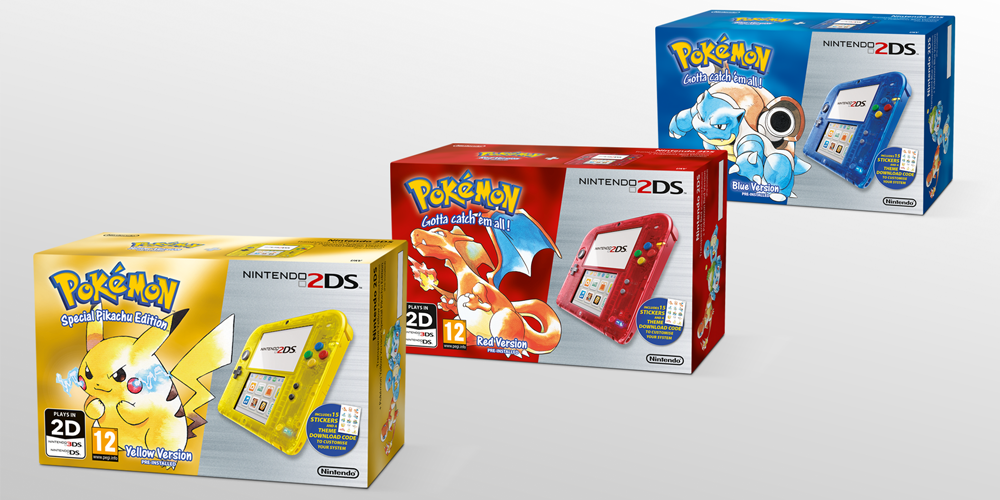 Enhed Hvornår Slapper af Classic Pokemon 3DS and 2DS bundles announced for North America and Europe  - Gematsu