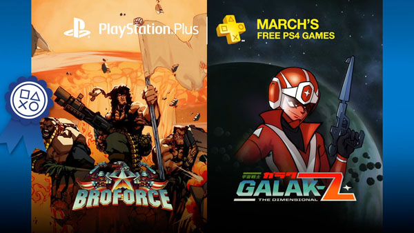 Galak-Z e Broforce estão nos jogos grátis da PlayStation Plus em março -  NerdBunker