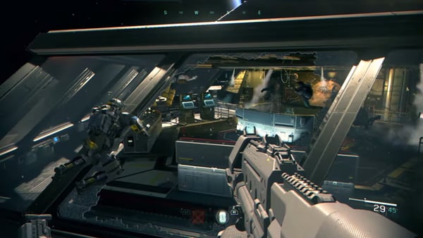Call Of Duty Infinite Warfare Ship Assault Gameplay Trailer Gematsu
