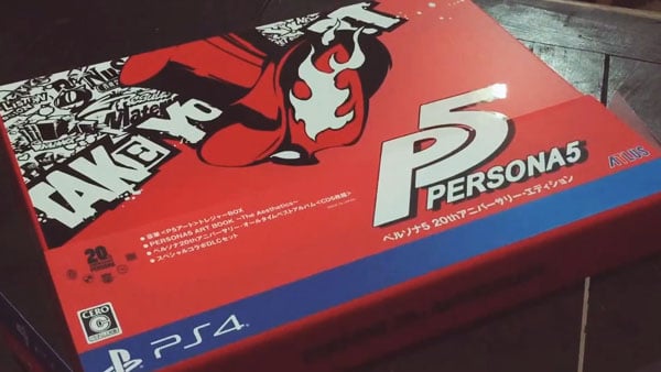 Persona 5 20th Anniversary Edition unboxed - Gematsu