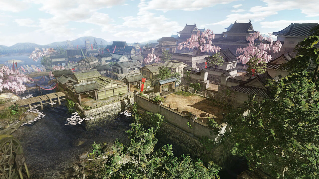 Samurai Warriors: Sanada Maru fully details castle town - Gematsu