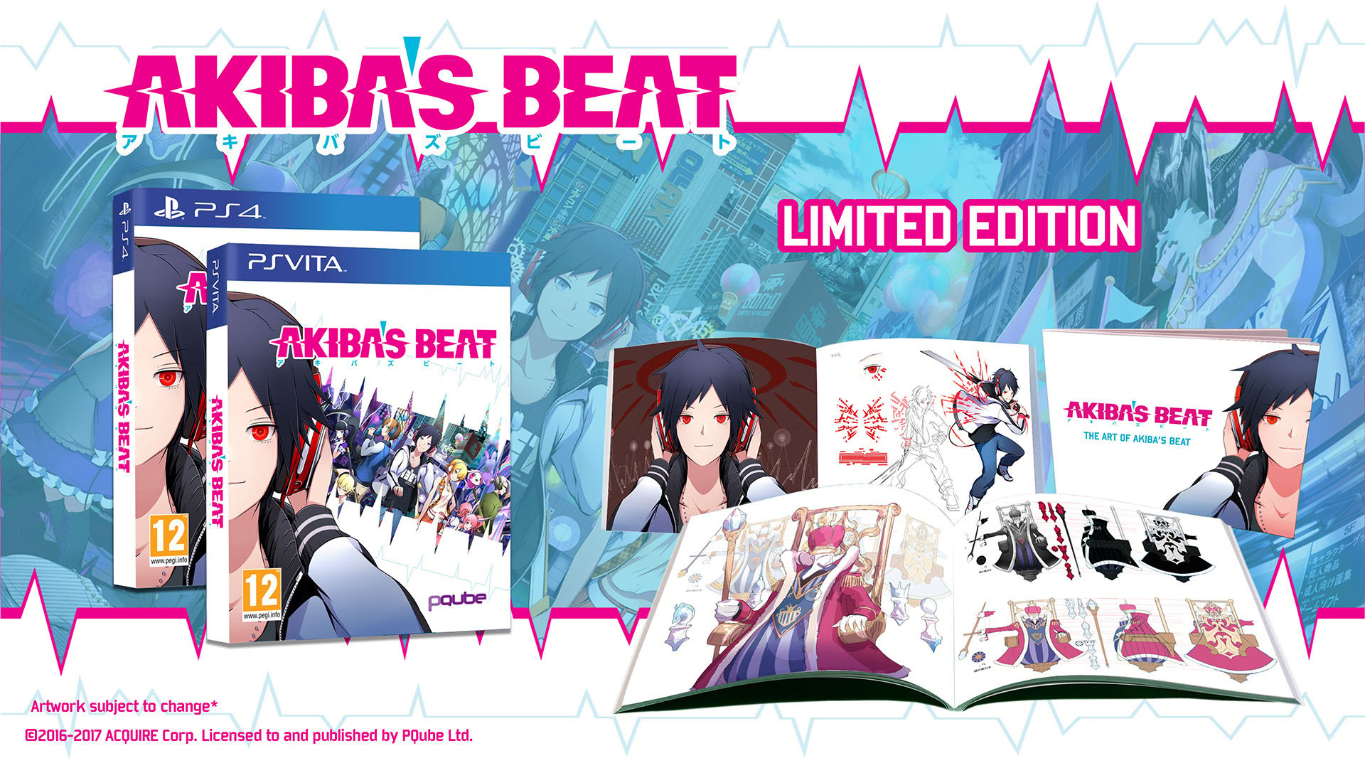 ÎÏÎ¿ÏÎ­Î»ÎµÏÎ¼Î± ÎµÎ¹ÎºÏÎ½Î±Ï Î³Î¹Î± Akiba's Beat Limited Edition PS4 NEW
