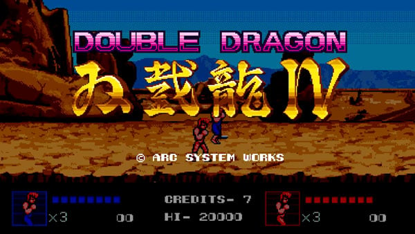 DOUBLE DRAGON IV - PS4 REVIEW 