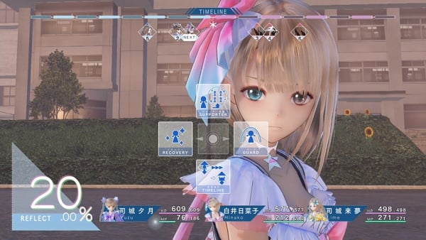 Blue Reflection Details Non Reflector Allies Battle Techniques And Tips More Gematsu