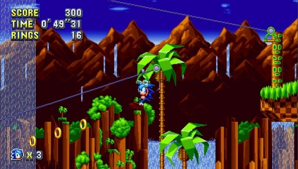 Green Hill Zone (Sonic Mania), Sonic Wiki Zone