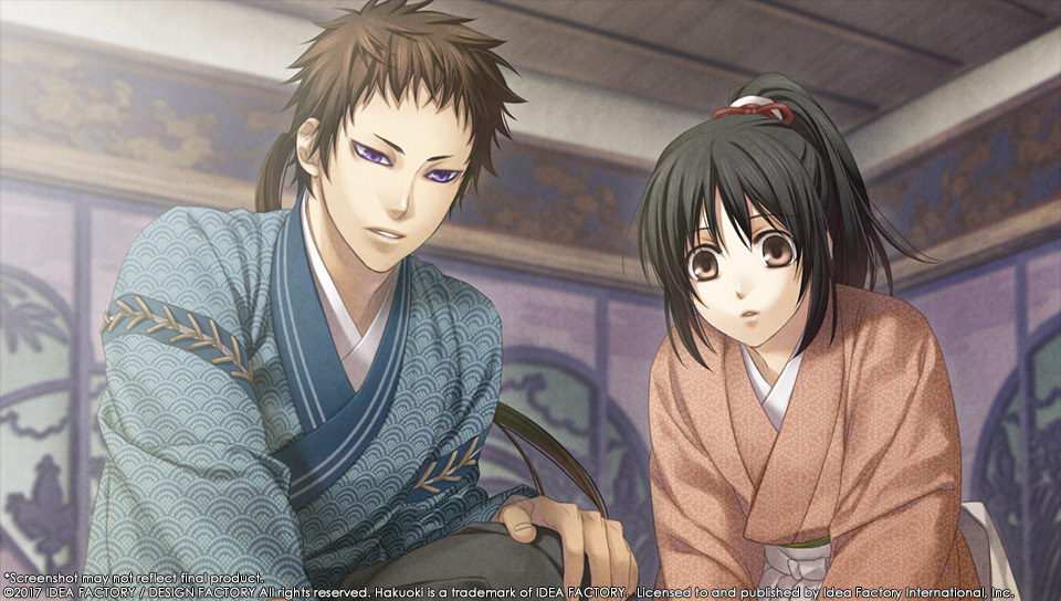 Hakuoki Kyoto Winds Nagakura Sanan and Yamazaki screenshots