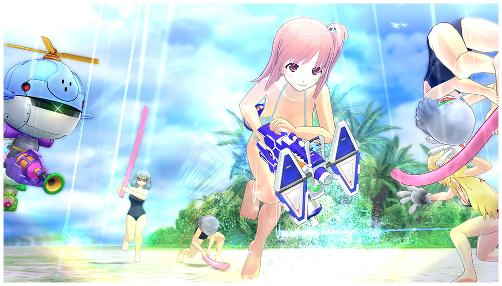 Senran Kagura Peach Beach Splash gets Neptune Character Pack DLC on March 7