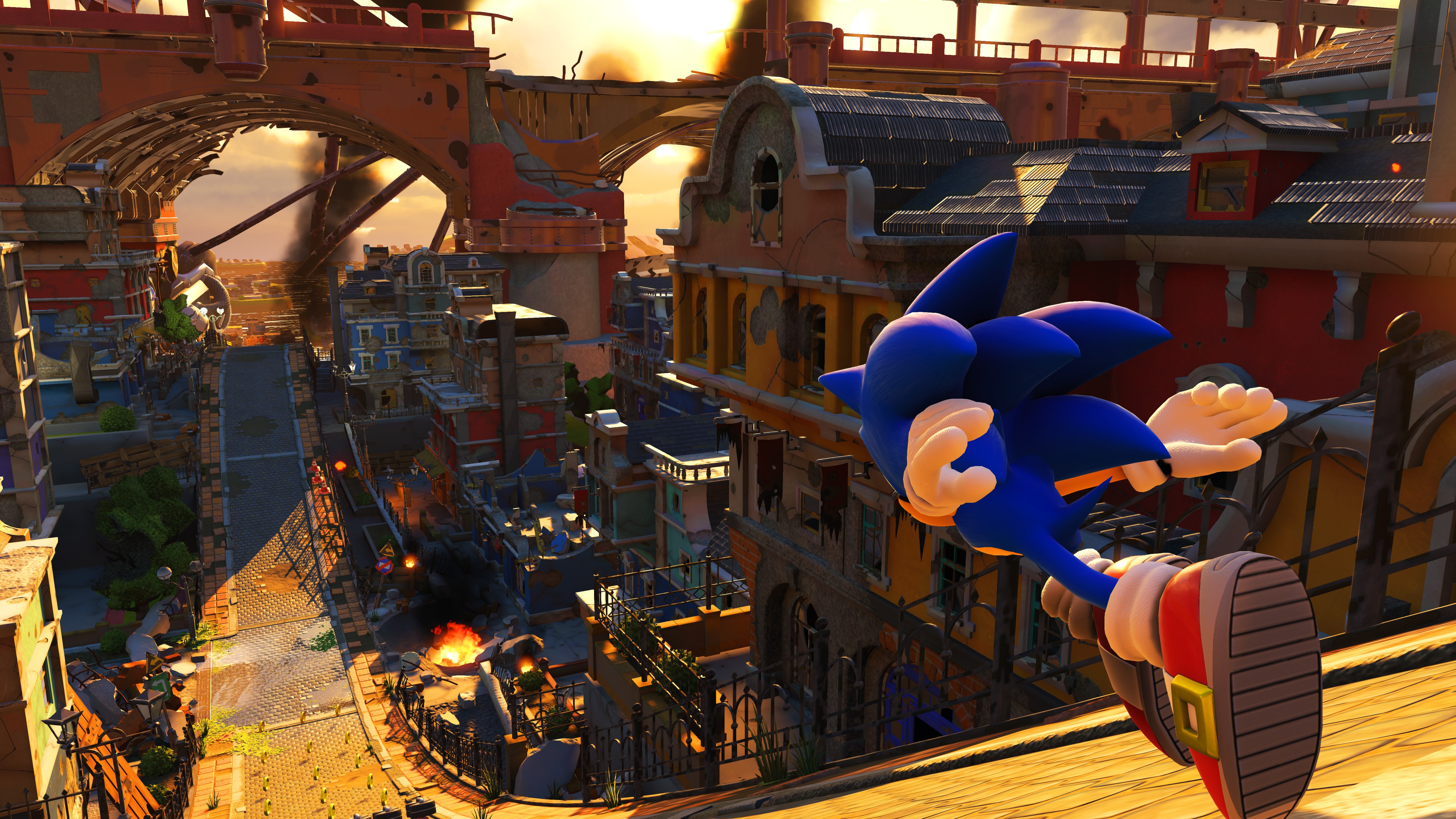 Sonic Forces first Modern Sonic gameplay, screenshots - Gematsu