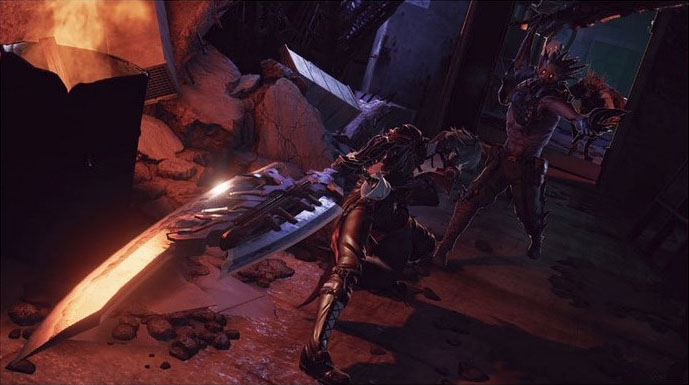 Four minutes of Code Vein environments gameplay - Gematsu