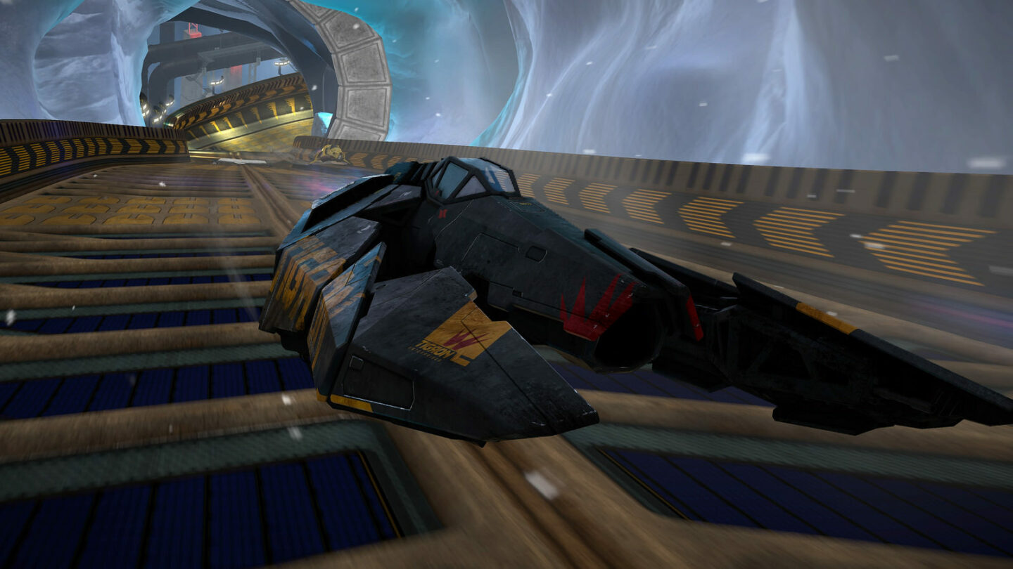 WipEout Omega Collection reveals Tigron K-VSR ship - Gematsu