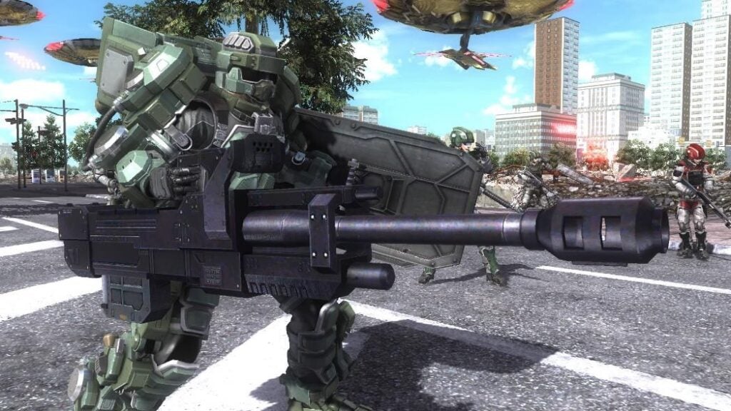 Earth Defense Force 5 details Fencer and Air Raider weapons - Gematsu