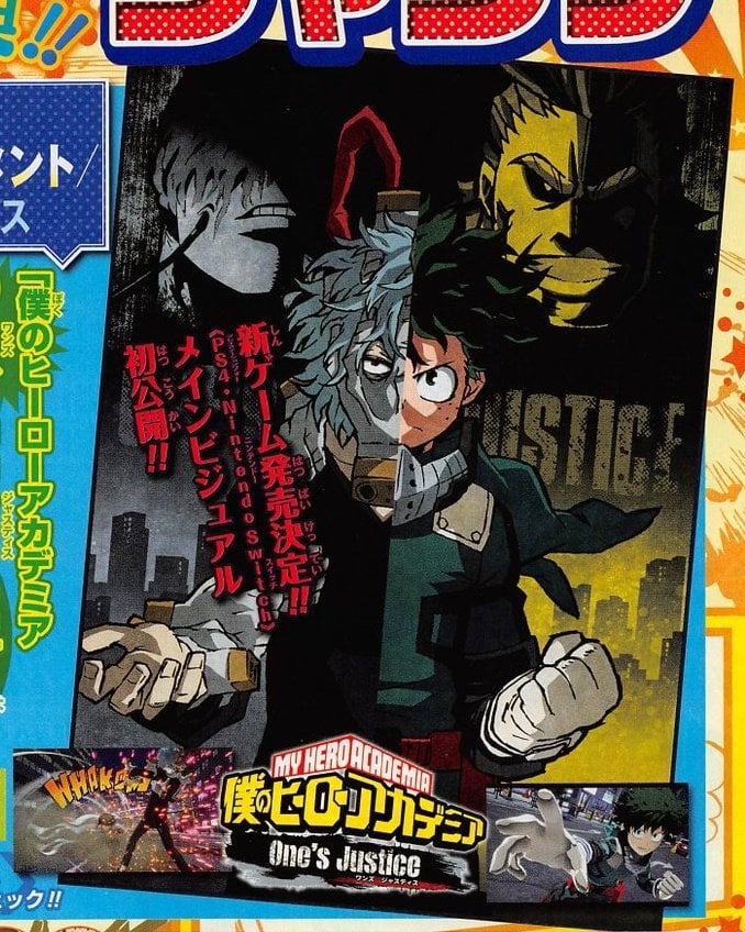 My Hero Academia One S Justice Announced For Ps4 Switch Gematsu