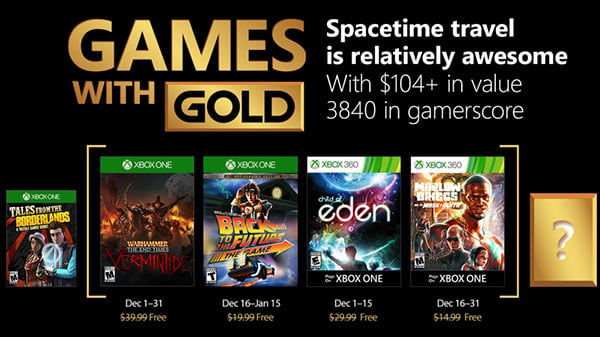 xbox live gold free games december 2019