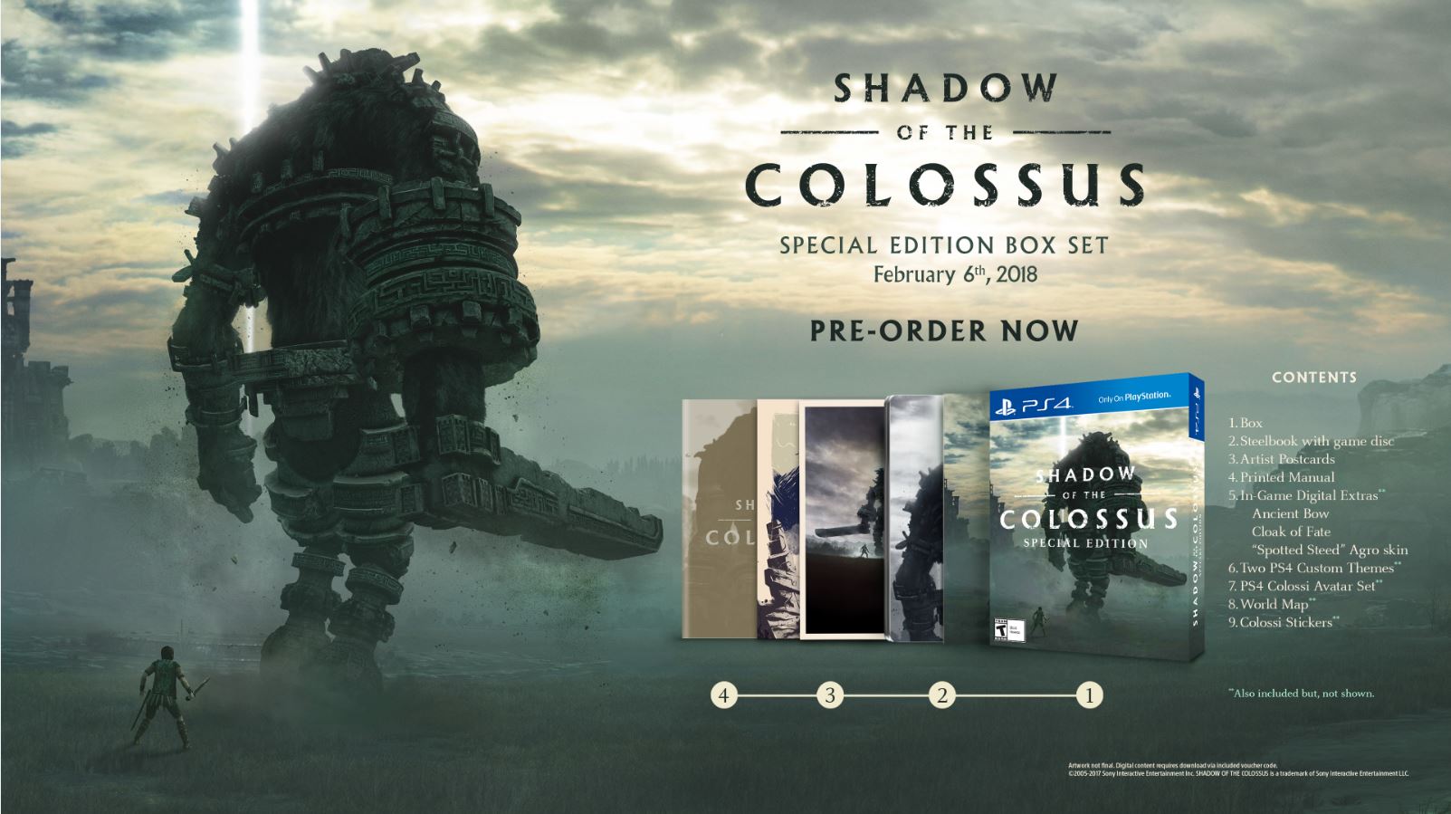 Ico & Sotc Collection PS3 alternate Cover  Shadow of the colossus, Colossus,  Shadow