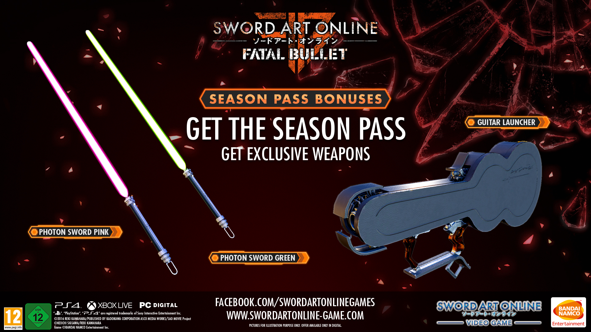 Sword Art Online Re: Hollow Fragment Gets PC Release as Fatal Bullet  Pre-Order Bonus - News - Anime News Network