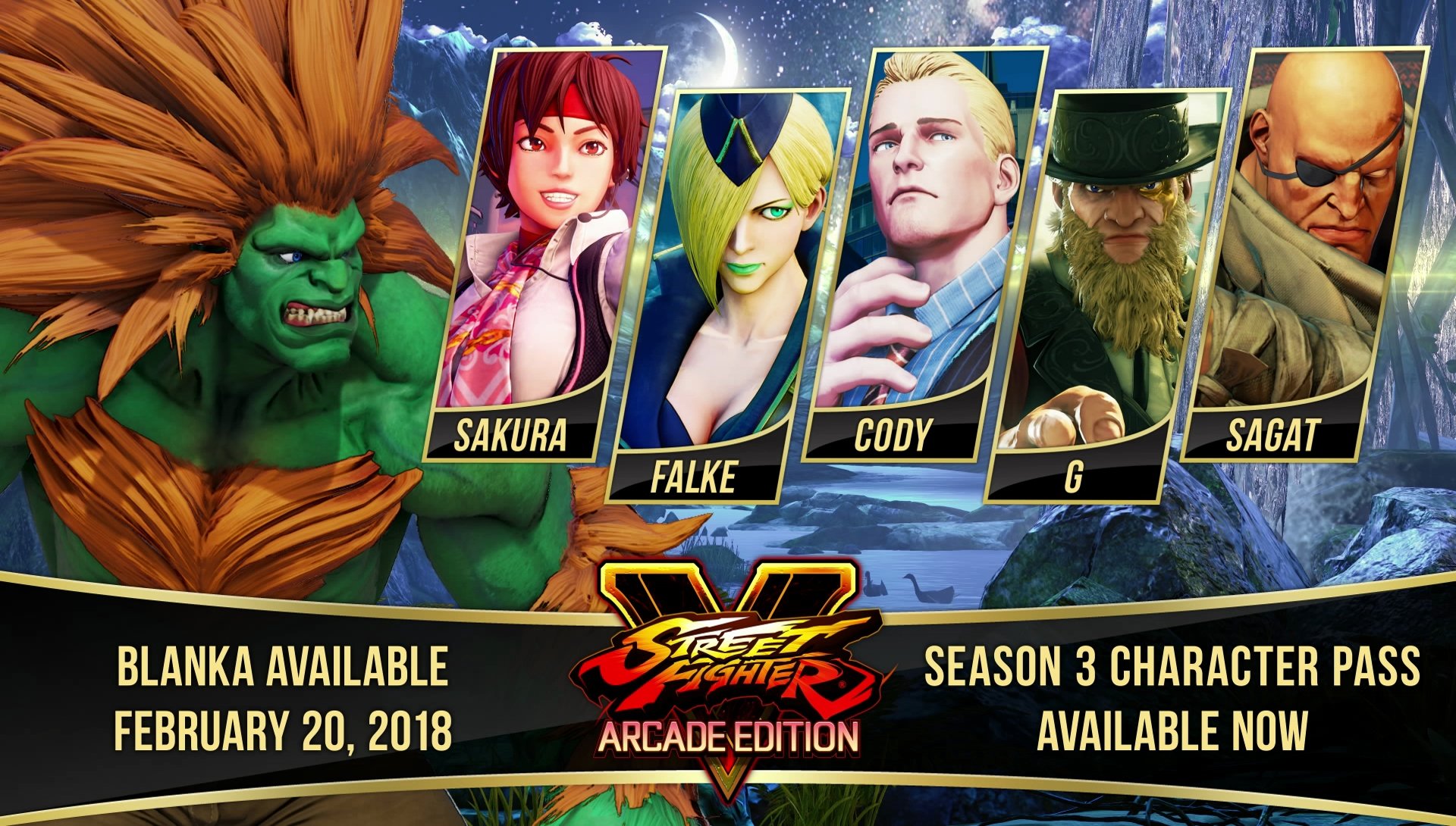 Street Fighter V: Arcade Edition - Blanka Gameplay Trailer 